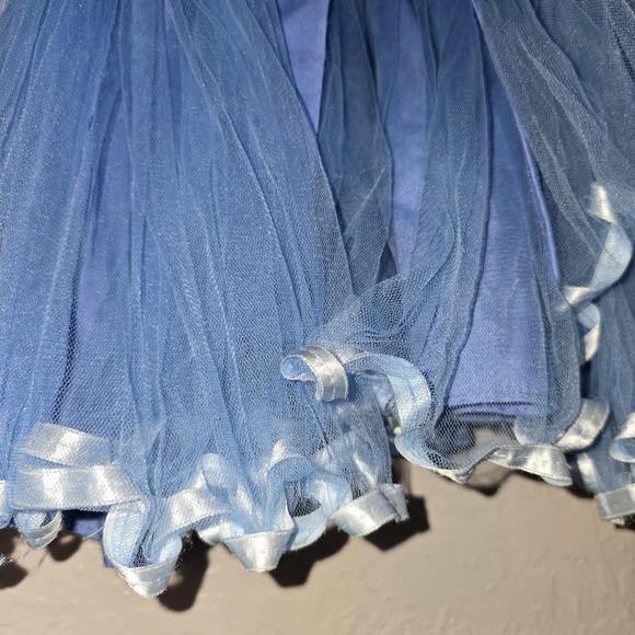 Lover Dovers 4T/5T Blue Ruffle tutu ribbon Cinderella dress costume dress up - Picture 7 of 10